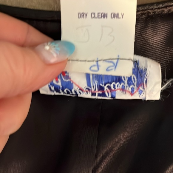 Vintage Edith Flagg Quilted Velvet Jacket NWT Three Flaggs Green Size 14 - Picture 6 of 8